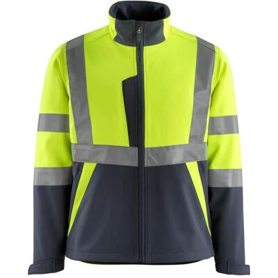 Mascot, Arbeitsjacke, unisex Warnjacke Kiama gelb, schwarzblau Grösse 2XL (XXL) Mascot, Arbeitsjacke, unisex Warnjacke Kiama gelb, schwarzblau Grösse 2XL (XXL)