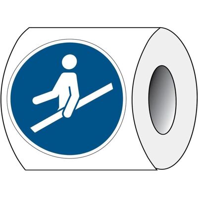 Brady, Sicherheitskennzeichnung, ISO 7010 PIC M012 B-7541 ISO Sicherheitskennzeichnung - Handlauf benutzen Laminierter Pol Brady, Sicherheitskennzeichnung, ISO 7010 PIC M012 B-7541 ISO Sicherheitskennzeichnung - Handlauf benutzen Laminierter Pol