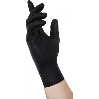 Nitras, Schutzhandschuhe, Einmalhandschuhe Nitril Tough Grip N 8330 puderfrei S-XXL, Box à 50 Stück, Grösse:11 (XXL) (XXL) Nitras, Schutzhandschuhe, Einmalhandschuhe Nitril Tough Grip N 8330 puderfrei S-XXL, Box à 50 Stück, Grösse:11 (XXL) (XXL)