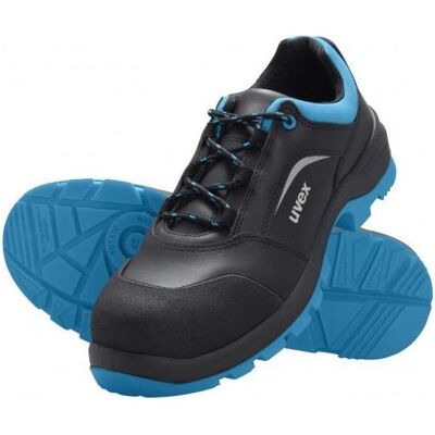 Uvex, Sicherheitsschuhe, Halbschuh 9555 schwarz/blau PUR (S3, 36) Uvex, Sicherheitsschuhe, Halbschuh 9555 schwarz/blau PUR (S3, 36)