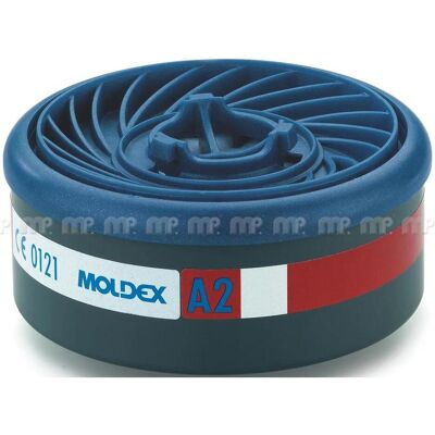Mipa, Atemschutzmaske, Moldex 9200 Easy Lock Gas Filter Patronen, A2 (48 Stück) (48x) Mipa, Atemschutzmaske, Moldex 9200 Easy Lock Gas Filter Patronen, A2 (48 Stück) (48x)