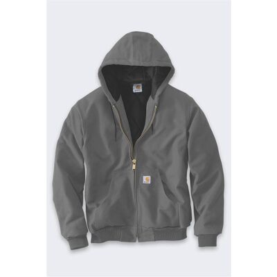 Carhartt, Arbeitsjacke, Ikonische J140 Firm Duck Active Grav Jacke (S) Carhartt, Arbeitsjacke, Ikonische J140 Firm Duck Active Grav Jacke (S)