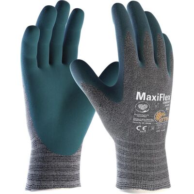 ATG, Schutzhandschuhe, Glove MaxiFlex Comfort S.10 Fingerhandschuh aus Nylon/Lycra mit Nitrilbeschichtung auf Handflä (10) ATG, Schutzhandschuhe, Glove MaxiFlex Comfort S.10 Fingerhandschuh aus Nylon/Lycra mit Nitrilbeschichtung auf Handflä (10)