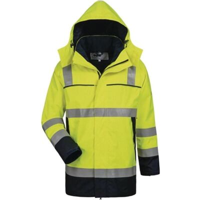 Elysee, Arbeitsjacke, Multinorm-Parka Toivo Grösse L gelb/marine (L) Elysee, Arbeitsjacke, Multinorm-Parka Toivo Grösse L gelb/marine (L)