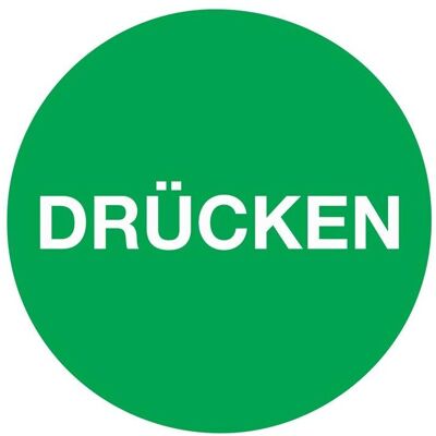 HP Autozubehör, Sicherheitskennzeichnung, Türaufkleber Ø 50 mmLxB Drücken Folie selbstklebend HP Autozubehör, Sicherheitskennzeichnung, Türaufkleber Ø 50 mmLxB Drücken Folie selbstklebend