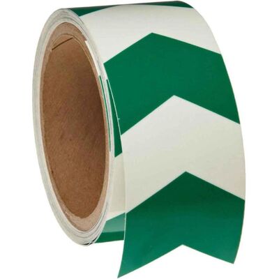 Brady, Sicherheitskennzeichnung, B-324, Nachleuchtende Richtungspfeilbänder, V-förmig, Polyester, 50mm x 4,5m, permanent, Kla Brady, Sicherheitskennzeichnung, B-324, Nachleuchtende Richtungspfeilbänder, V-förmig, Polyester, 50mm x 4,5m, permanent, Kla