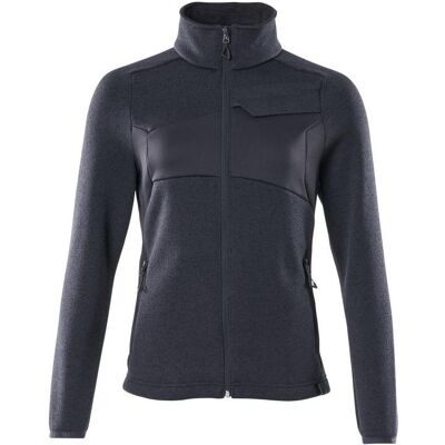 Mascot, Damen, Pullover, Strickpullover mit Reissverschluss, Damen Strickjacke Grösse 2XL, schwarzblau, Schwarz, Blau, (XXL) Mascot, Damen, Pullover, Strickpullover mit Reissverschluss, Damen Strickjacke Grösse 2XL, schwarzblau, Schwarz, Blau, (XXL)