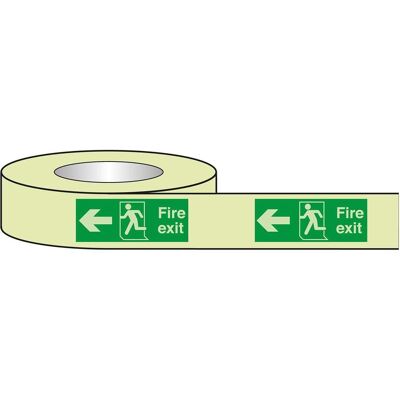 Brady, Sicherheitskennzeichnung, Glow-in-the-dark Warning Tape Brady, Sicherheitskennzeichnung, Glow-in-the-dark Warning Tape