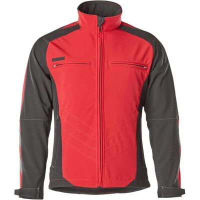 Mascot, Arbeitsjacke, Herren Softshelljacke DRESDEN rot, schwarz Grösse 2XL (XXL) Mascot, Arbeitsjacke, Herren Softshelljacke DRESDEN rot, schwarz Grösse 2XL (XXL)