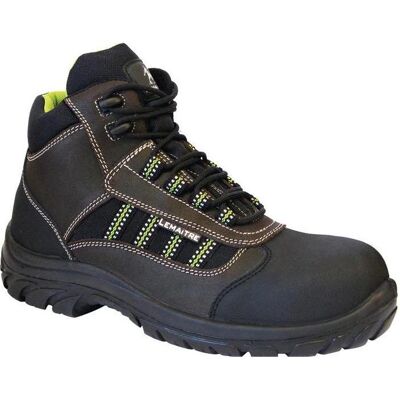 Lemaitre, Sicherheitsschuhe, Sicherheitsstiefel Danube Grösse 49 schwarz/braun S3 SRC EN ISO 20345 Leder/Textileinsätze (S3, 49) Lemaitre, Sicherheitsschuhe, Sicherheitsstiefel Danube Grösse 49 schwarz/braun S3 SRC EN ISO 20345 Leder/Textileinsätze (S3, 49)