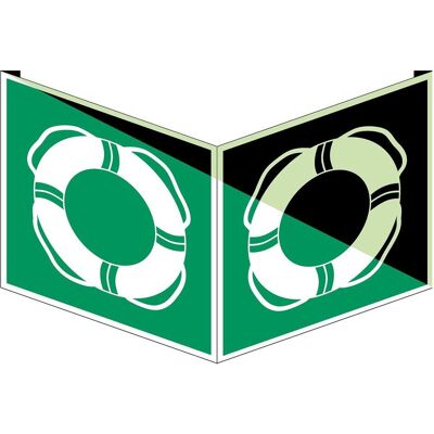 Brady, Sicherheitskennzeichnung, E/E061/NT/VPVC-PHOLUMB-203X203-1, ISO-Sicherheitsschild – Wasserrettungsgeräte Brady, Sicherheitskennzeichnung, E/E061/NT/VPVC-PHOLUMB-203X203-1, ISO-Sicherheitsschild – Wasserrettungsgeräte