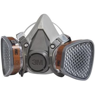 3M Atemschutzmaske, -Gasfilter 6051 A1R gegen organische Gase+Dämpfe (Pack mit 2 St) (A1, 2x) 3M Atemschutzmaske, -Gasfilter 6051 A1R gegen organische Gase+Dämpfe (Pack mit 2 St) (A1, 2x)