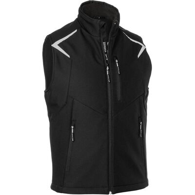 Kübler, Arbeitsjacke, Bodyforce Softshell Weste Schwarz 3XL (3XL) Kübler, Arbeitsjacke, Bodyforce Softshell Weste Schwarz 3XL (3XL)