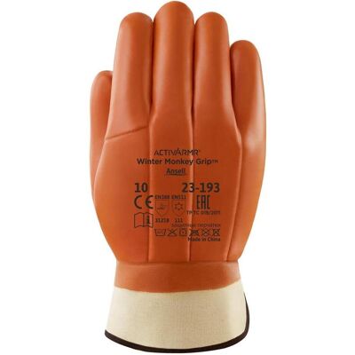 Ansell, Schutzhandschuhe, Kälteschutzhandschuh Monkey Grip 23-193 Gr. 10 (10) Ansell, Schutzhandschuhe, Kälteschutzhandschuh Monkey Grip 23-193 Gr. 10 (10)