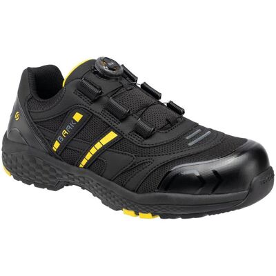 Baak, Sicherheitsschuhe, Sicherheitshalbschuh Admiral John Grösse 42 schwarz/gelb Schuhweite 11 S1PS FO HRO LG SC SR ESD E... (S1, 42) Baak, Sicherheitsschuhe, Sicherheitshalbschuh Admiral John Grösse 42 schwarz/gelb Schuhweite 11 S1PS FO HRO LG SC SR ESD E... (S1, 42)