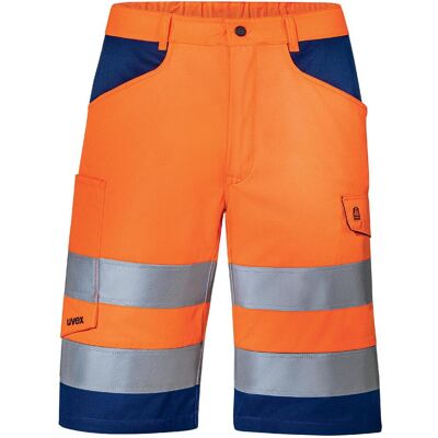 Uvex, Arbeitshose, Bermuda Construction orange, warnorange 50 (50) Uvex, Arbeitshose, Bermuda Construction orange, warnorange 50 (50)