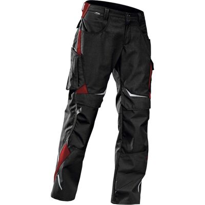 Kuebler, Arbeitshose, Damen-Bundhose Pulsschlag high schwarz/mittelrot Gr.52 (52) Kuebler, Arbeitshose, Damen-Bundhose Pulsschlag high schwarz/mittelrot Gr.52 (52)