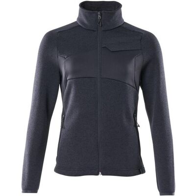 Mascot, Damen, Pullover, Strickpullover mit Reissverschluss, Damen Strickjacke Grösse M, schwarzblau, Schwarz, Blau, (M) Mascot, Damen, Pullover, Strickpullover mit Reissverschluss, Damen Strickjacke Grösse M, schwarzblau, Schwarz, Blau, (M)