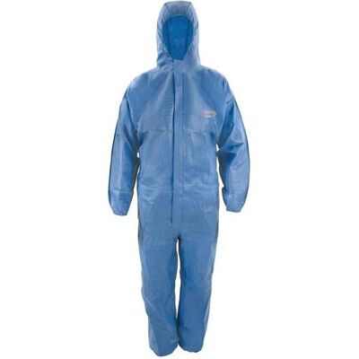 Covertex, Schutzanzug + Arbeitsoverall, Schutzoverall Grösse XXXL blau PSA-Kategorie III (3XL) Covertex, Schutzanzug + Arbeitsoverall, Schutzoverall Grösse XXXL blau PSA-Kategorie III (3XL)