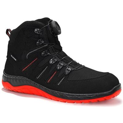 Elten, Sicherheitsschuhe, Sicherheits-Hochschuh S3 ESD Maddox Boa black/red mid Gr.47 (S3, 47) Elten, Sicherheitsschuhe, Sicherheits-Hochschuh S3 ESD Maddox Boa black/red mid Gr.47 (S3, 47)