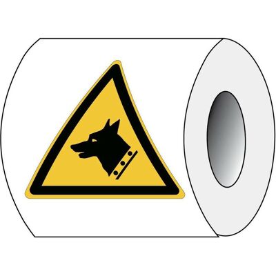 Brady, Sicherheitskennzeichnung, ISO 7010 PIC W013 B-7541 ISO Sicherheitskennzeichnung - Warnung vor Wachhund Laminierter Brady, Sicherheitskennzeichnung, ISO 7010 PIC W013 B-7541 ISO Sicherheitskennzeichnung - Warnung vor Wachhund Laminierter