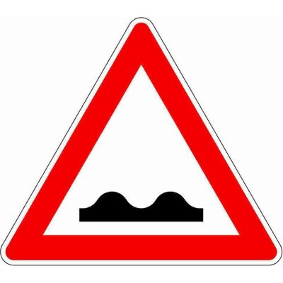 Magni, Sicherheitskennzeichnung, VKZ.112 Dreieck 900mm Unebene Fahrbahn RAL-Gütezeichen Folie RA2 Magni, Sicherheitskennzeichnung, VKZ.112 Dreieck 900mm Unebene Fahrbahn RAL-Gütezeichen Folie RA2