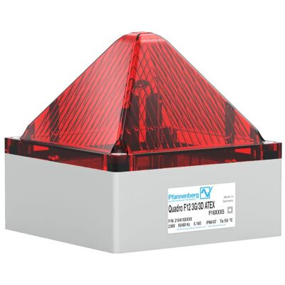 Pfannenberg Rotes Warnlicht - F12-3G/3D - Industriell - 230 V/AC Pfannenberg Rotes Warnlicht - F12-3G/3D - Industriell - 230 V/AC