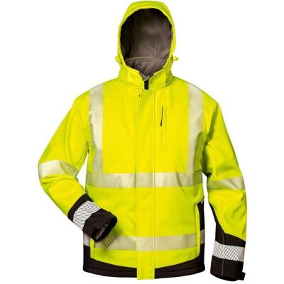 Elysee, Arbeitsjacke, Warnschutz-Softshelljacke Melvin Grösse XL gelb/schwarz (XL) Elysee, Arbeitsjacke, Warnschutz-Softshelljacke Melvin Grösse XL gelb/schwarz (XL)
