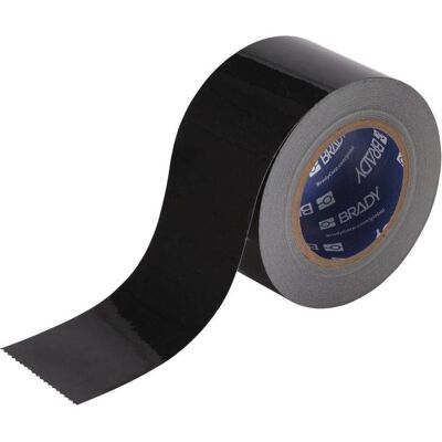 Brady, Sicherheitskennzeichnung, B-514, ToughStripe, Bodenmarkierbänder, Polyester, Schwarz, 76,2mm x 30m Brady, Sicherheitskennzeichnung, B-514, ToughStripe, Bodenmarkierbänder, Polyester, Schwarz, 76,2mm x 30m