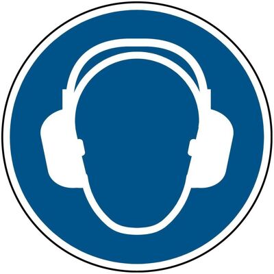 Brady, Sicherheitskennzeichnung, ISO-Sicherheitsschild - Ohrenschutz benutzen Brady, Sicherheitskennzeichnung, ISO-Sicherheitsschild - Ohrenschutz benutzen