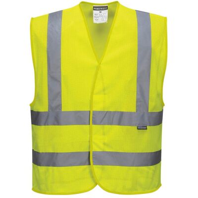 Portwest, Warnweste, Warnschutzweste Schulterreflex 2XL/3XL warngelb, MeshAir kühlend, 100%Poly Portwest, Warnweste, Warnschutzweste Schulterreflex 2XL/3XL warngelb, MeshAir kühlend, 100%Poly
