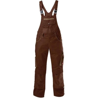 Magni, Arbeitshose, Fortis Latzhose, braun/beige,Gr.46 (46) Magni, Arbeitshose, Fortis Latzhose, braun/beige,Gr.46 (46)