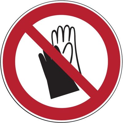 Brady, Sicherheitskennzeichnung, PIC 222-DIA 200-B7525, Verbotsschilder - Schutzhandschuhe tragen verboten Brady, Sicherheitskennzeichnung, PIC 222-DIA 200-B7525, Verbotsschilder - Schutzhandschuhe tragen verboten