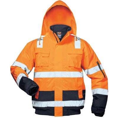 Magni, Arbeitsjacke, Elysee Warnschutz Pilotjacke "Jonas" Grösse, 1 Stück, 2XL, orange/blau, 23545-2XL (XXL) Magni, Arbeitsjacke, Elysee Warnschutz Pilotjacke "Jonas" Grösse, 1 Stück, 2XL, orange/blau, 23545-2XL (XXL)