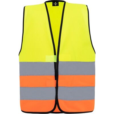 Korntex, Warnweste, Hi-Vis Recycled T-Shirt Gelb - Grau, Grösse XS (XS) Korntex, Warnweste, Hi-Vis Recycled T-Shirt Gelb - Grau, Grösse XS (XS)