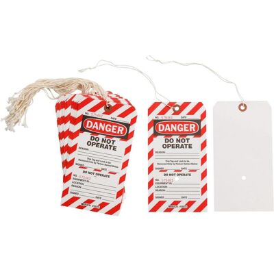 Brady, Sicherheitskennzeichnung, Two-part Perforated Tags Brady, Sicherheitskennzeichnung, Two-part Perforated Tags
