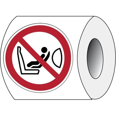 Brady, Sicherheitskennzeichnung, ISO-Sicherheitsschild - Kindersitz einbauen verboten Brady, Sicherheitskennzeichnung, ISO-Sicherheitsschild - Kindersitz einbauen verboten