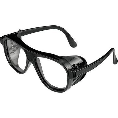 Magni, Schutzbrille + Gesichtsschutz, Mehrzweckschutzbrille 870PC farblos, Rahmen schw. Magni, Schutzbrille + Gesichtsschutz, Mehrzweckschutzbrille 870PC farblos, Rahmen schw.