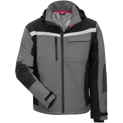 Nitras, Arbeitsjacke, Softshelljacke Grau/schwarz Motion Tex Plus Gr.XL (5XL) Nitras, Arbeitsjacke, Softshelljacke Grau/schwarz Motion Tex Plus Gr.XL (5XL)