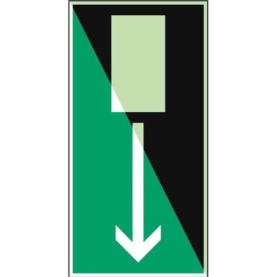 Brady, Sicherheitskennzeichnung, E/X357/NT-SA-PHOLUMC-150x300/1-B, Langnachleuchtende Sicherheitsschilder Brady, Sicherheitskennzeichnung, E/X357/NT-SA-PHOLUMC-150x300/1-B, Langnachleuchtende Sicherheitsschilder