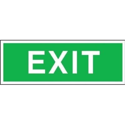 Magni, Sicherheitskennzeichnung, Format 4044589059505 – Sicherheitsschild Alu EXIT 300 x 105 mm Magni, Sicherheitskennzeichnung, Format 4044589059505 – Sicherheitsschild Alu EXIT 300 x 105 mm
