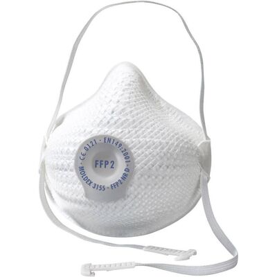Moldex, Atemschutzmaske, Atemschutzmaske AIR 315501 FFP2 / V NR D mit Ausatemventil (FFP2, 10x) Moldex, Atemschutzmaske, Atemschutzmaske AIR 315501 FFP2 / V NR D mit Ausatemventil (FFP2, 10x)
