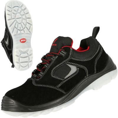 Nitras, Sicherheitsschuhe, EASY STEP, S1P Sicherheitshalbschuhe, widerstandsfähiges Veloursleder, schwarz, widerstandsfä (S1P, 38) Nitras, Sicherheitsschuhe, EASY STEP, S1P Sicherheitshalbschuhe, widerstandsfähiges Veloursleder, schwarz, widerstandsfä (S1P, 38)