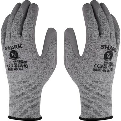 TK, Schutzhandschuhe, Handschuhe SHARK, kratzfest, Gre 10, grau (10) TK, Schutzhandschuhe, Handschuhe SHARK, kratzfest, Gre 10, grau (10)