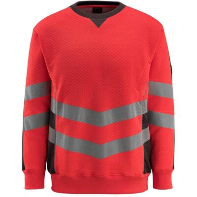 Mascot, Arbeitsjacke, unisex Warnschutz-Langarmshirt Wigton rot Grosse XL (3XL) Mascot, Arbeitsjacke, unisex Warnschutz-Langarmshirt Wigton rot Grosse XL (3XL)