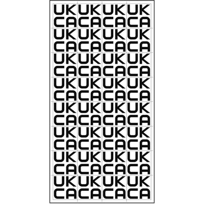 Brady, Sicherheitskennzeichnung, UKCA Mark Labels Brady, Sicherheitskennzeichnung, UKCA Mark Labels