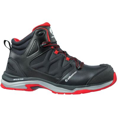 Albatros, Sicherheitsschuhe, Sicherheitsstiefel ULTRATRAIL BLACK MID Grösse 46 schwarz/rot S3 ESD HRO SRC EN ISO 20345 Glattleder (S3, 46) Albatros, Sicherheitsschuhe, Sicherheitsstiefel ULTRATRAIL BLACK MID Grösse 46 schwarz/rot S3 ESD HRO SRC EN ISO 20345 Glattleder (S3, 46)