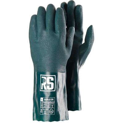 RS, Schutzhandschuhe, Handschuhe Chemie Duplo, 35 cm, Gre 10, grn (10) RS, Schutzhandschuhe, Handschuhe Chemie Duplo, 35 cm, Gre 10, grn (10)