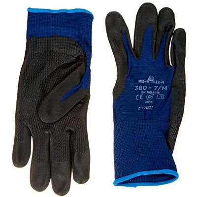 Showa, Schutzhandschuhe, Nylon-Strickhandschuh (9) Showa, Schutzhandschuhe, Nylon-Strickhandschuh (9)