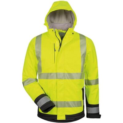Elysee, Arbeitsjacke, Warnschutz-Softshelljacke Melvin Grösse XL gelb/schwarz (XL) Elysee, Arbeitsjacke, Warnschutz-Softshelljacke Melvin Grösse XL gelb/schwarz (XL)